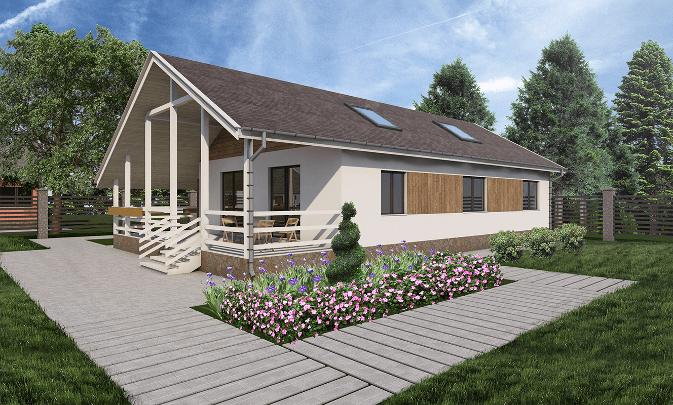 Проект дома 1.127